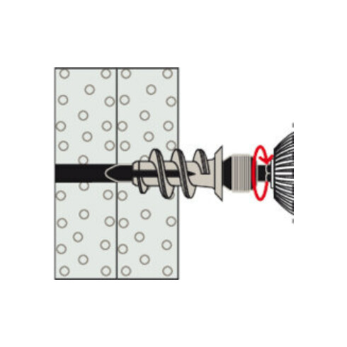 fischer Gipskartondübel GK S K (5)