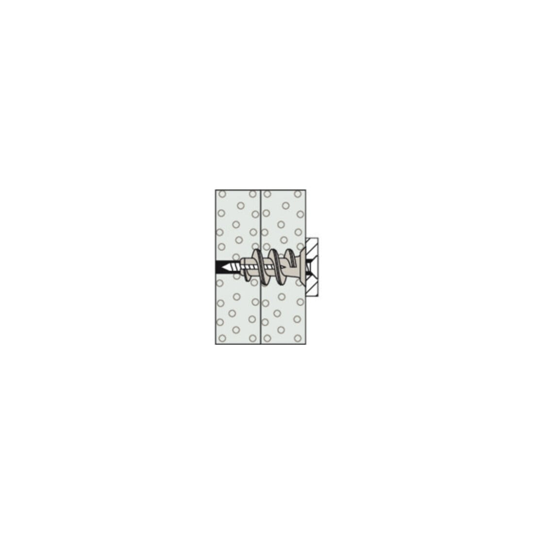 fischer Gipskartondübel GK S K (5)