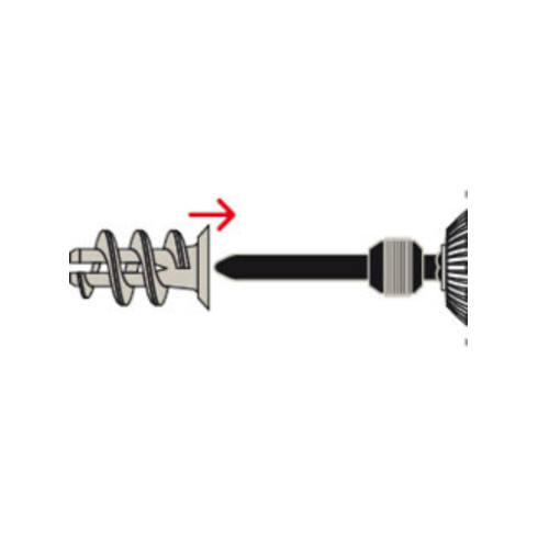 fischer Gipskartondübel GK S K (5)