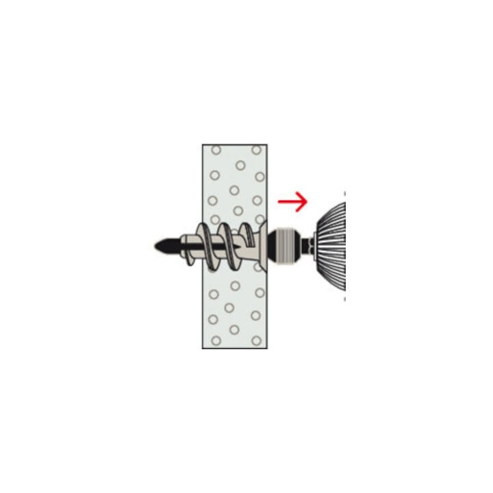 fischer Gipskartondübel GK S K (5)