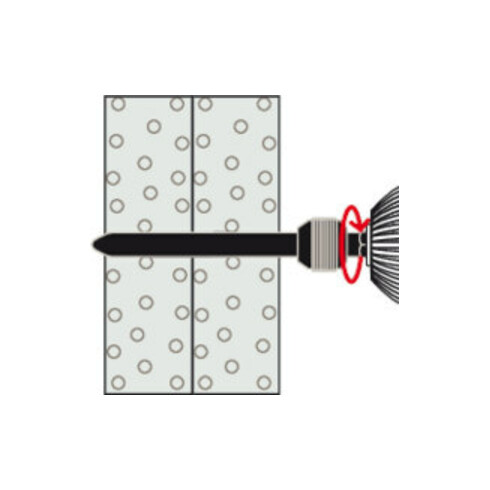 fischer Gipskartondübel GK S K (5)