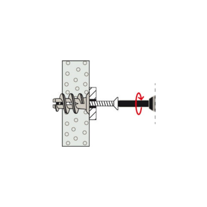 fischer Gipskartondübel GK S K (5)