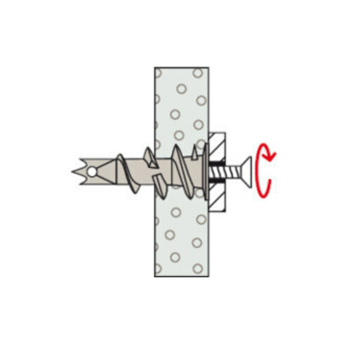 fischer Gipskartondübel Metall GKM K(10)