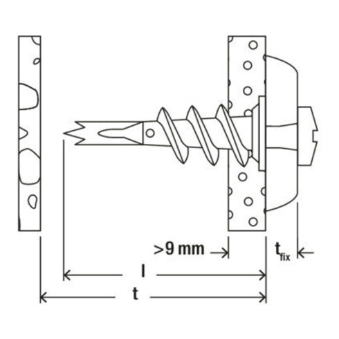 fischer Gipskartondübel Metall GKM S K (6)
