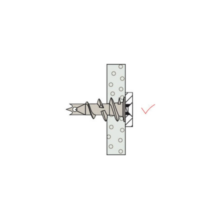 fischer Gipskartondübel Metall GKM S K (6)