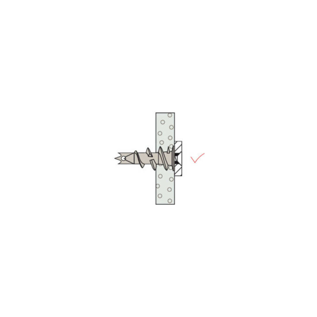fischer Gipskartondübel Metall GKM S K (6)