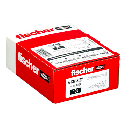 fischer Gipskartondübel Metall GKMS 27
