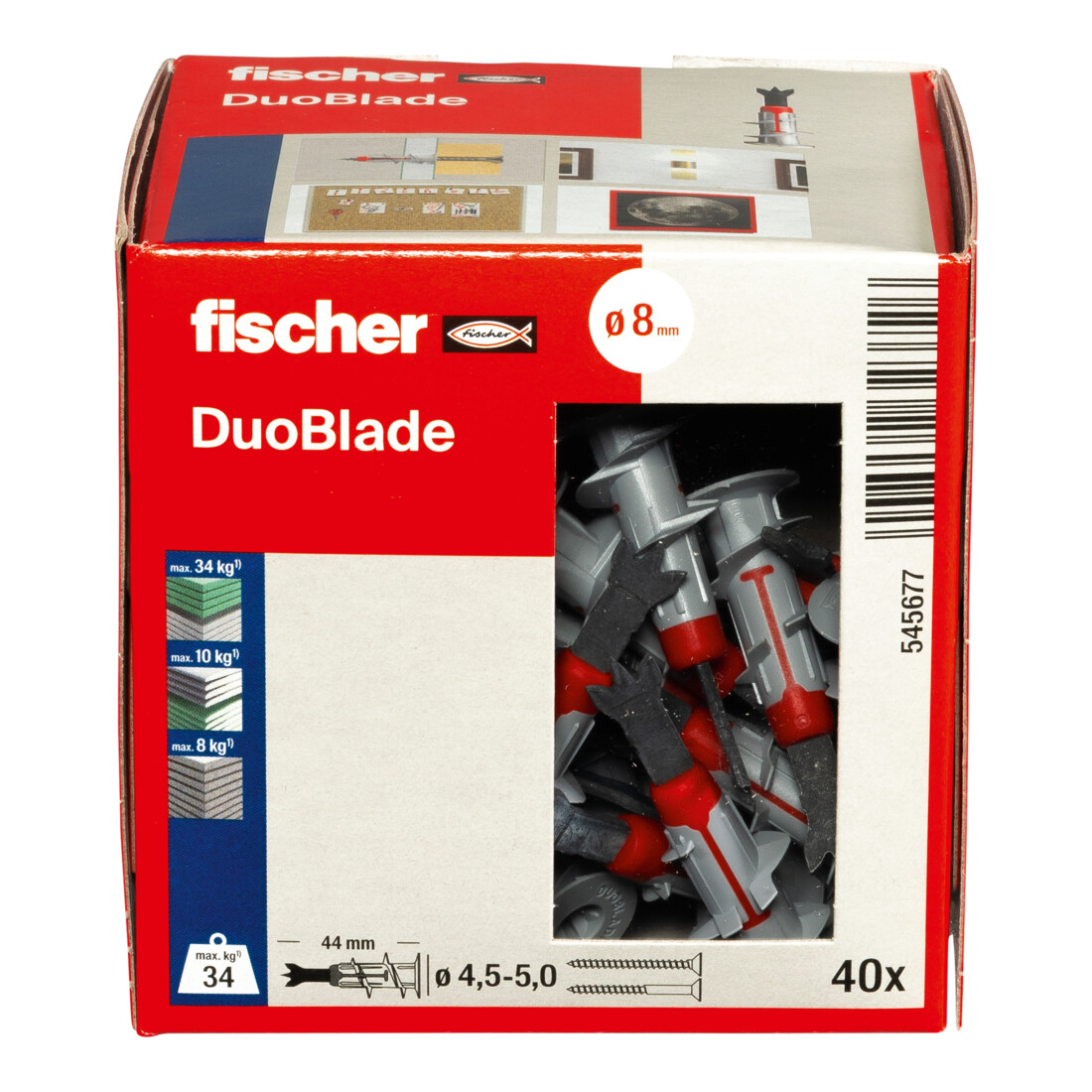 fischer Gipsplaatplug DuoBlade