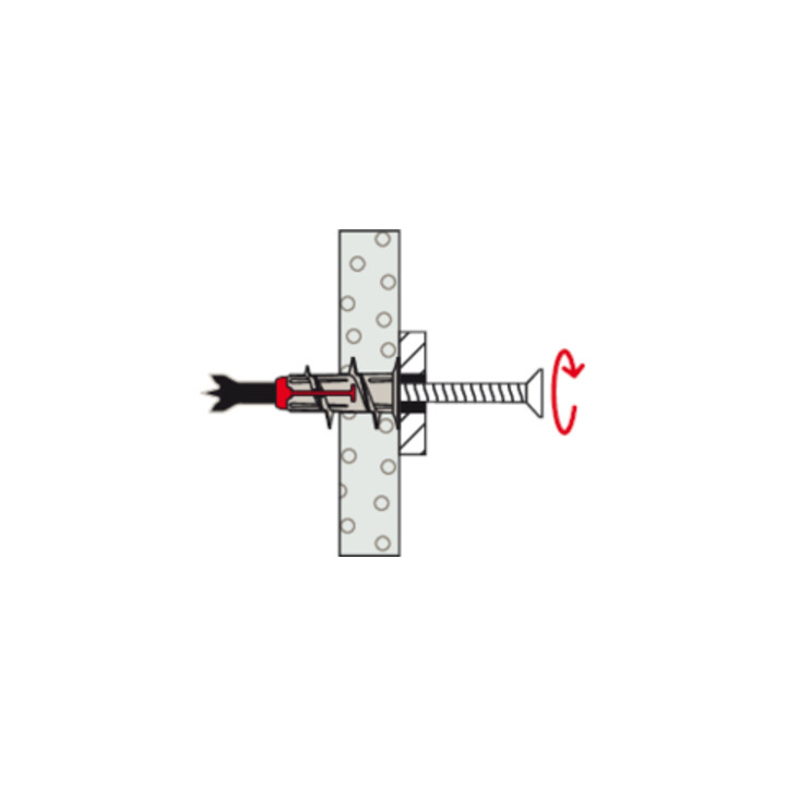 fischer  Gipsplaatplug DuoBlade