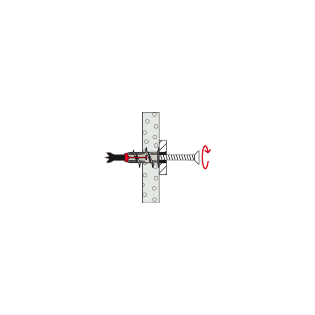fischer Gipsplaatplug DuoBlade
