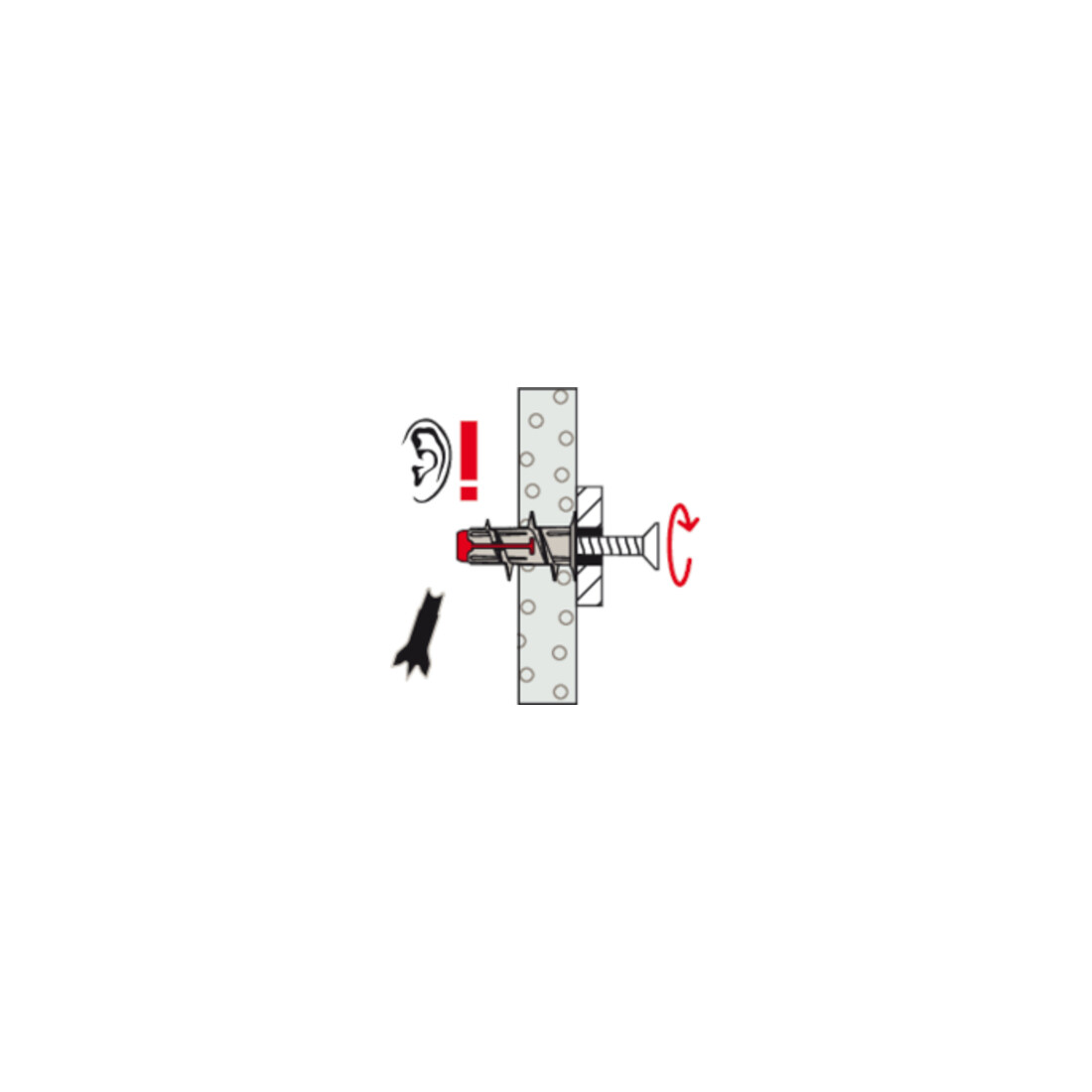 fischer Gipsplaatplug DuoBlade