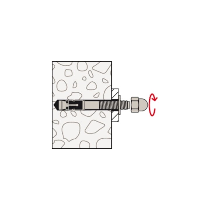 fischer goujon d'ancrage FAZ II Plus 10/10 GS