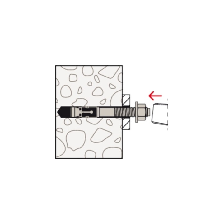 fischer goujon d'ancrage FAZ II Plus 10/10 GS