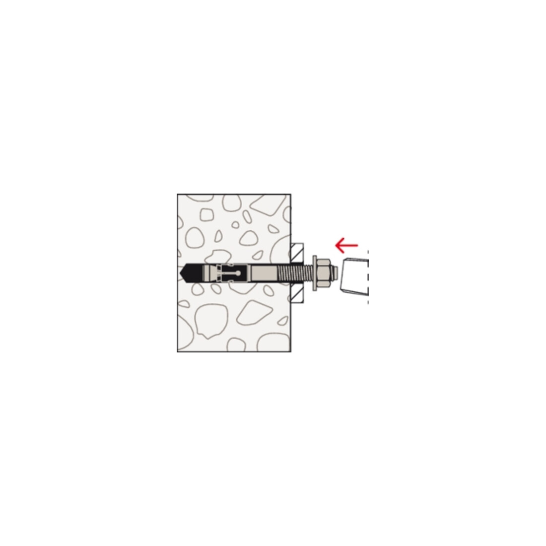 fischer goujon d'ancrage FAZ II Plus 10/20 K
