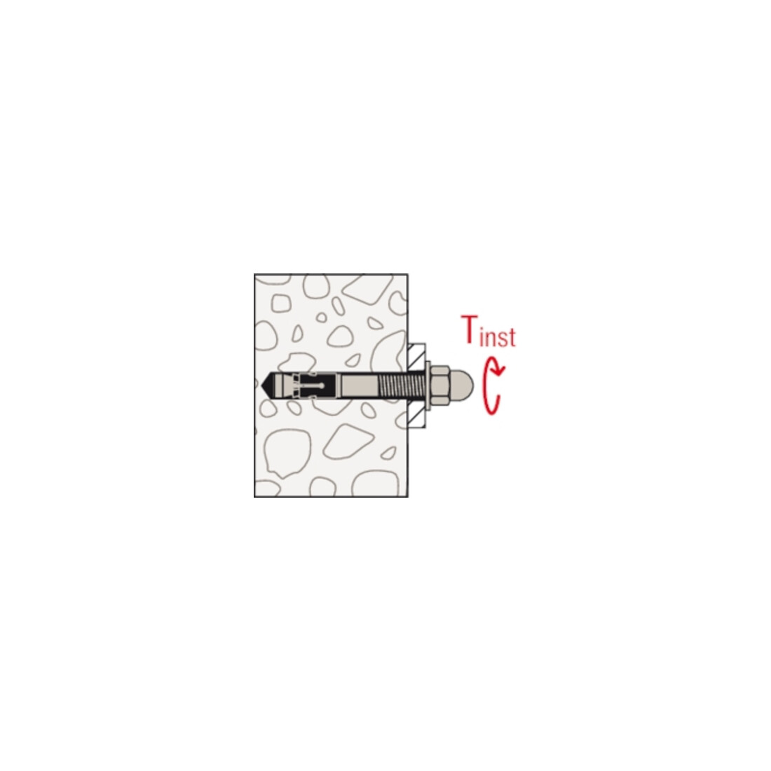fischer goujon d'ancrage FAZ II Plus 10/30 GS