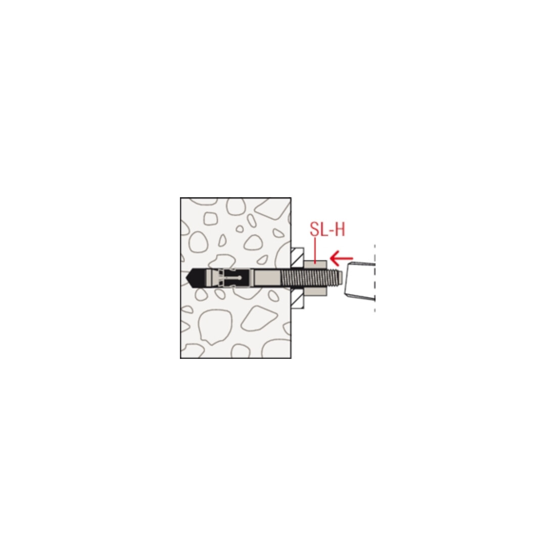 fischer goujon d'ancrage FAZ II Plus 10/30 R