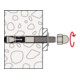 fischer goujon d'ancrage FAZ II Plus 10/80