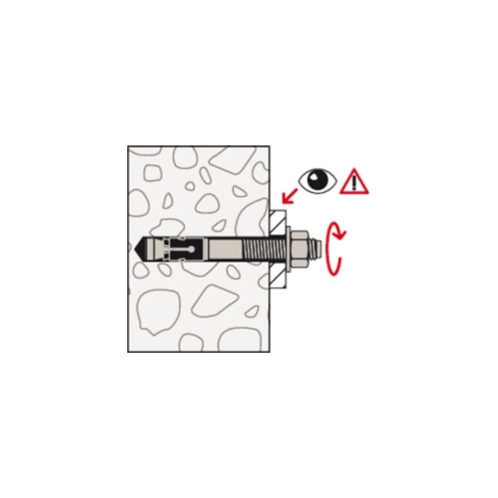 fischer goujon d'ancrage FAZ II Plus 10/80