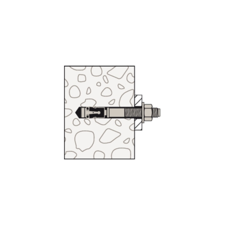 fischer goujon d'ancrage FAZ II Plus 10/80