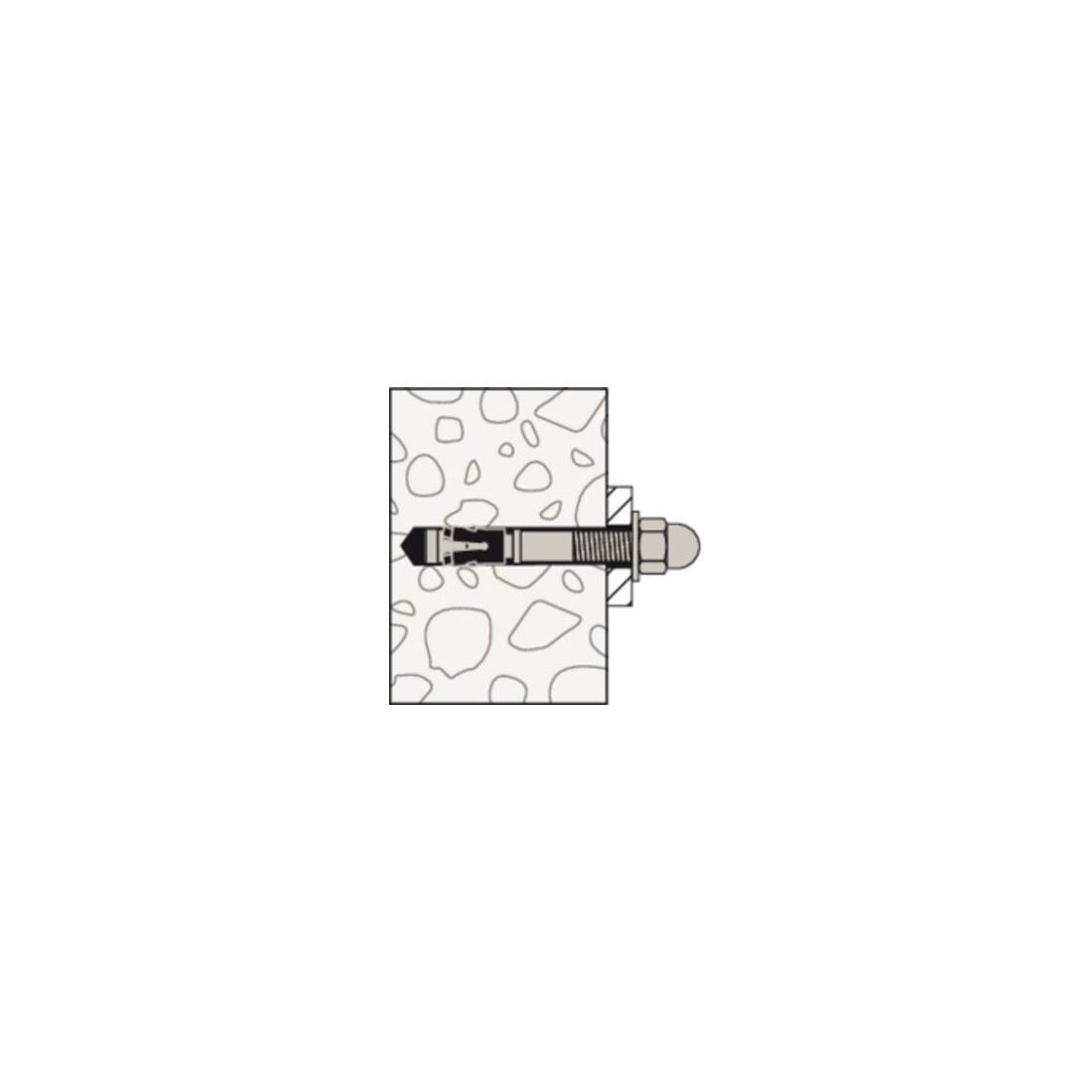 fischer goujon d'ancrage FAZ II Plus 12/10 GS