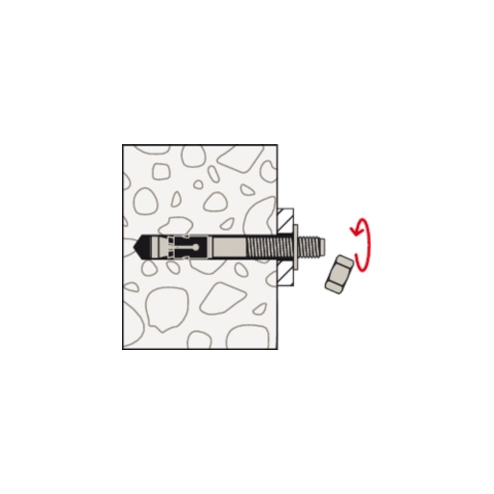fischer goujon d'ancrage FAZ II Plus 12/10 GS