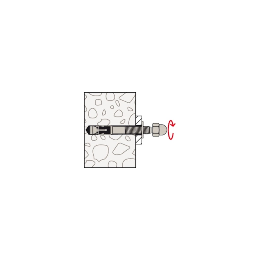 fischer goujon d'ancrage FAZ II Plus 12/20 GS