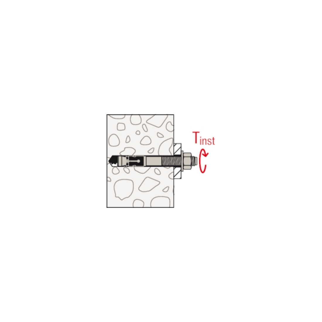 fischer goujon d'ancrage FAZ II Plus 12/30 GS