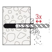 fischer goujon d'ancrage FAZ II Plus 16/160 GS R-4