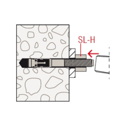 fischer goujon d'ancrage FAZ II Plus 6/20