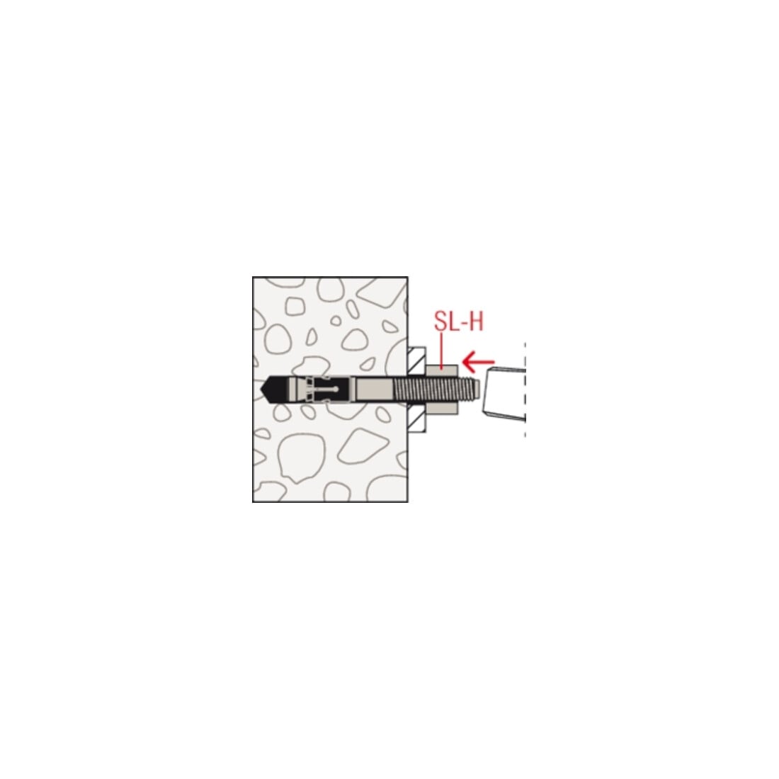 fischer goujon d'ancrage FAZ II Plus 6/20