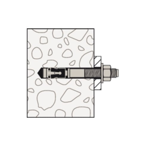 fischer goujon d'ancrage FAZ II Plus 6/20
