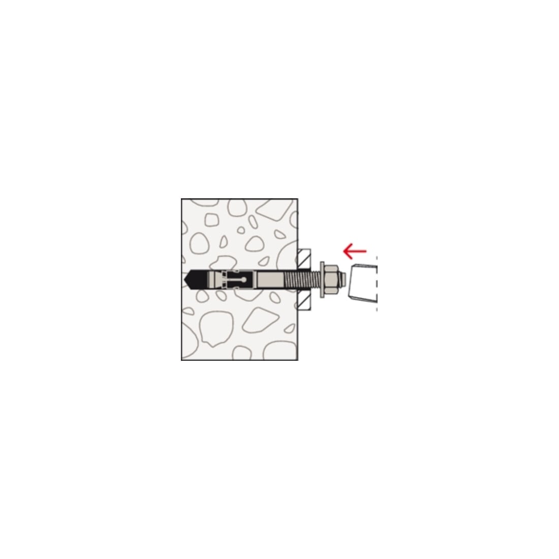 fischer goujon d'ancrage FAZ II Plus 8/10