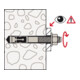 fischer goujon d'ancrage FAZ II Plus 8/5 K R