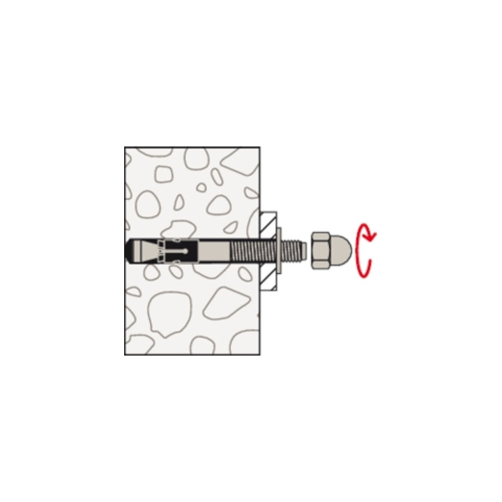 fischer goujon d'ancrage FAZ II Plus 8/50 HCR