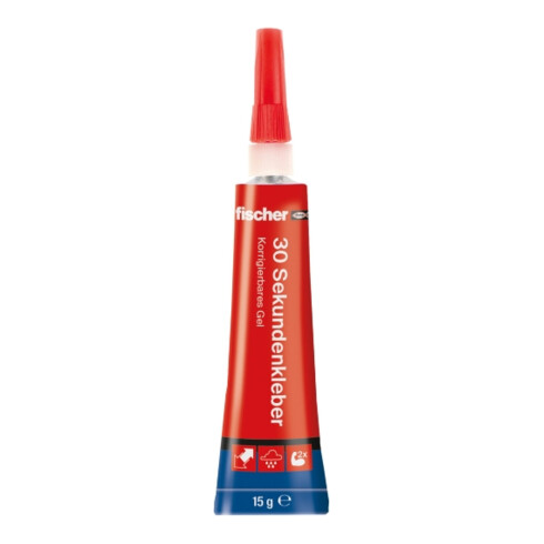 fischer GOW 30 Sekunden Kleber 15g