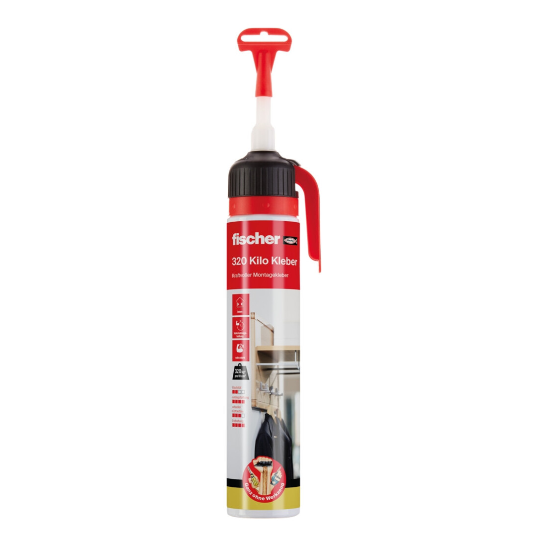 fischer GOW 320 Kilo adhésif PP 200ml