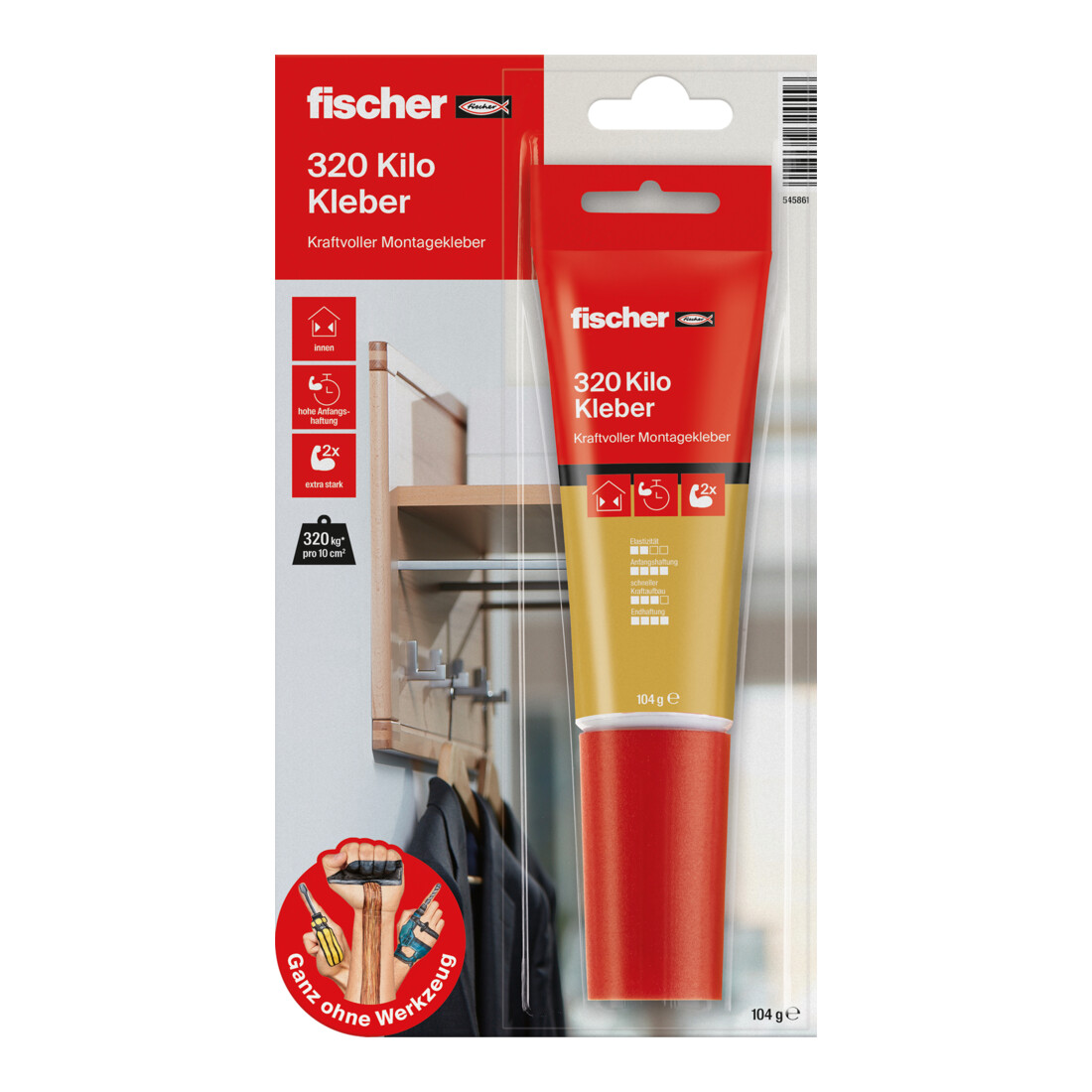fischer GOW 320 Kilo Kleber T 80ml