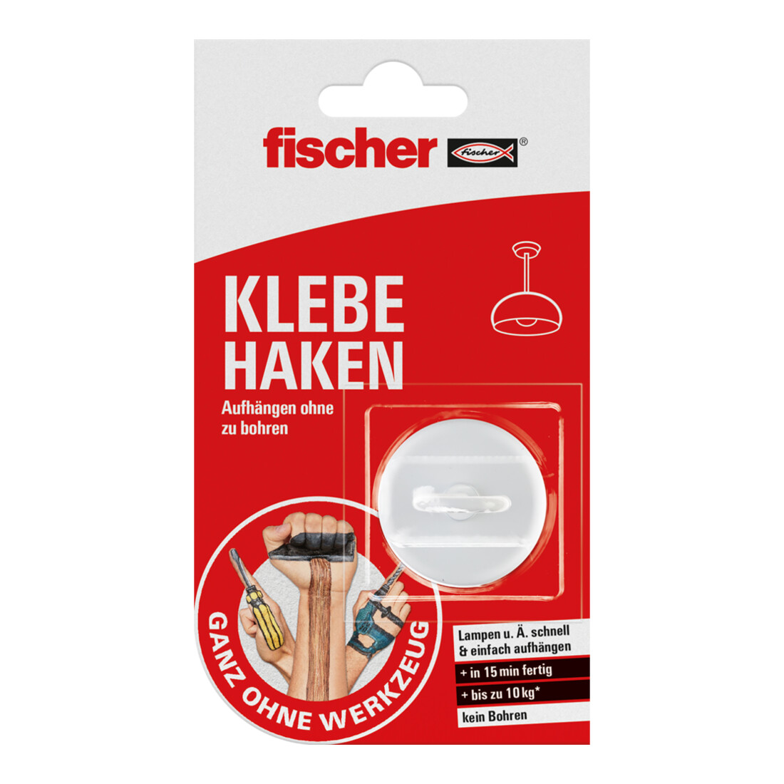 fischer GOW Klebehaken