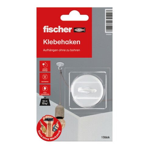 fischer GOW Klebehaken