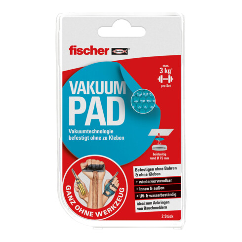 fischer GOW Vacuum PAD Double-sided Round 75 (2)