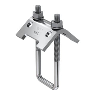 fischer Griffe à poutrelle TKR 41 A4 en acier inoxydable A4