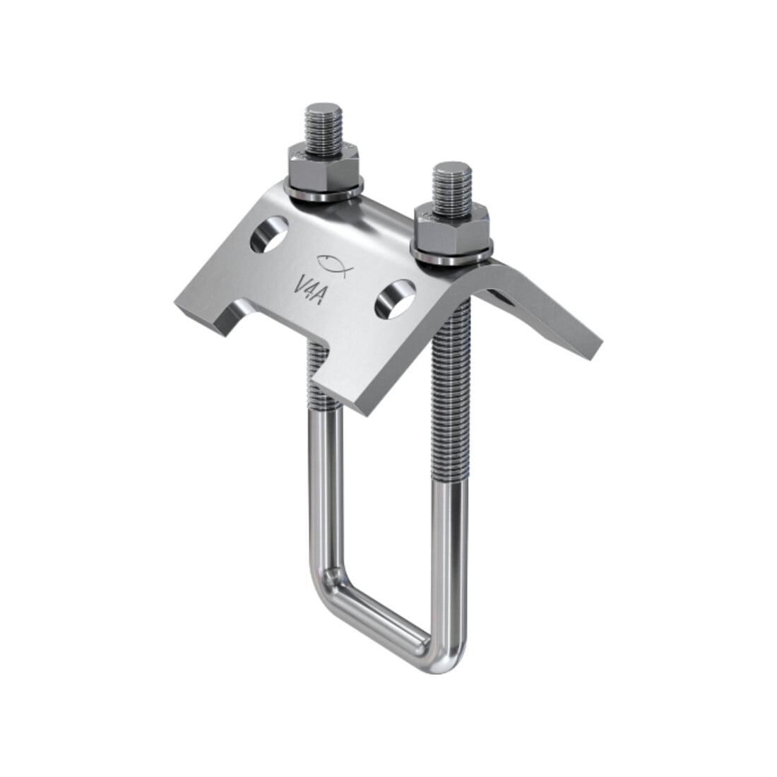 fischer Griffe à poutrelle TKR 41 A4 en acier inoxydable A4