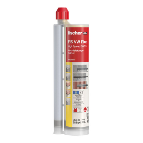 fischer Hochleistungsmörtel FIS VW Plus 360 S