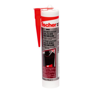 fischer Hochtemperatursilicon DHS 310ml rot