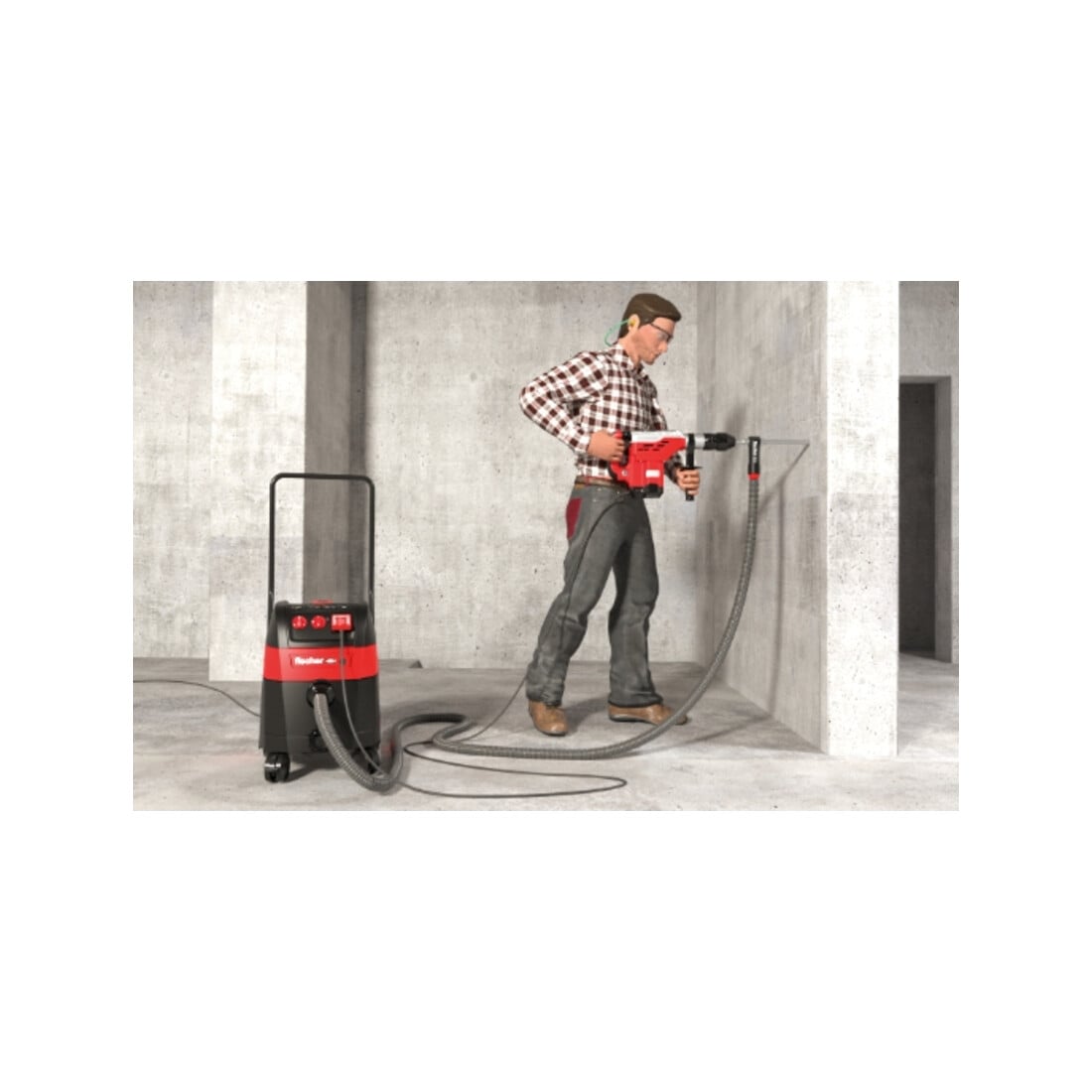 fischer Hohlbohrer SDS Plus FHD 10/100/230