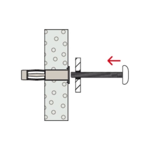 fischer Hohlraum-Metalldübel HM 5x37 SK K