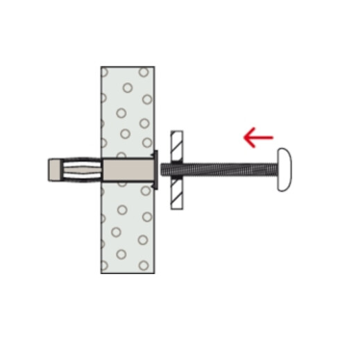 fischer Hohlraum-Metalldübel HM 5x37 SK K