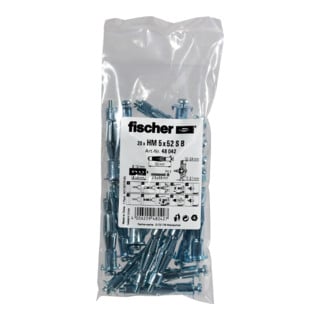 fischer Hohlraum-Metalldübel HM 5x52 S B (20)