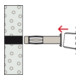 fischer Hohlraum-Metalldübel HM 5x65 RH K-2