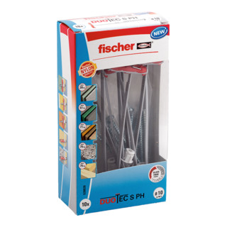 fischer  Hollewandplug DuoTec 10 S PH met bolkopschroef